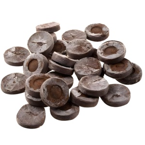 Graines de croissance, sol de noix de coco, pépite de coco biologique, granulés de noix de coco comprimée, bouchons de coco - Product Image 1