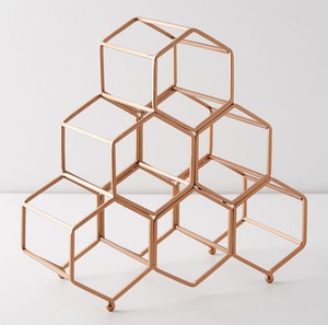 Support à bouteilles de vin et support pour cerf en aluminium moderne et écologique pour la décoration de bar à domicile par Nyxora Atelier - Product Image 3