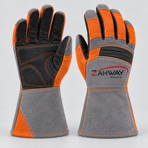 Gants de soudage en cuir tactiques à faible MOQ, longueur de poignet personnalisée, durables, pour usage extérieur et travail hivernal - Product Image 6