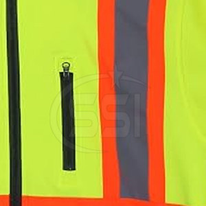 Sudadera de Seguridad de Alta Visibilidad ANSI Clase 2, Impermeable, Reflectante, para Trabajo, Tejido Resistente, con Logotipo, Cómoda - Product Image 5