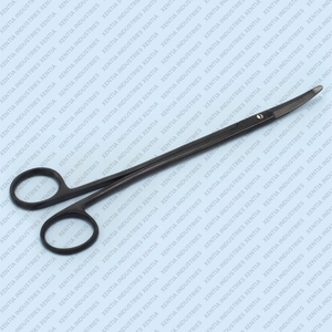 Tijeras de Cirugía Estética Curvas de Acero Inoxidable de 8 Pulgadas, Autoclavables, Recubiertas de Titanio, Tipo Gorney-Freeman Supercut - Product Image 2