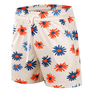 Pantalones Cortos Deportivos Personalizados con Estampado Digital Completo, Etiqueta Informal, Ecológicos, Impermeables, para Baloncesto, Corte Holgado, para Hombre - Product Image 4