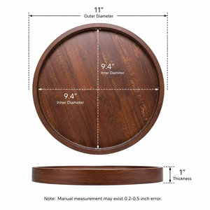 Portavelas de Madera Rústico Moderno para Decoración de Casa de Campo y Centros de Mesa para Bodas, Decoración de Baños al Aire Libre - Product Image 2
