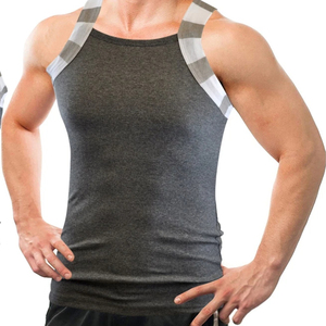 <b>Men</b> <b>Sleeveless</b> Tank Top Summer Casual Soft Cotton <b>Tshirt</b> Washed Gym Vest Activewear Stretch Breathable Gym Workout Top - Product Image 4