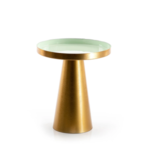 Soporte para pasteles de aluminio de fabricación OEM para una mesa de postres sencilla que ofrece una presentación práctica y elegante. - Product Image 1