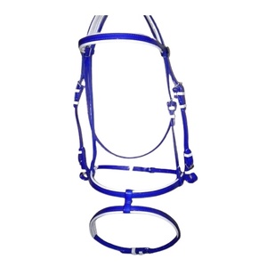 บังเหียนขี่ม้าหนังคุณภาพสูงเคลือบ PVC น้ำหนักเบากันน้ำทนทานต่อการขับขี่ - Product Image 1