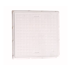 Couvercle de regard carré en PRV (Plastique Renforcé de Fibre de Verre) 36x36, robuste, en composite, pour usage intensif - Product Image 1