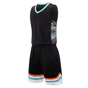 Conjunto de Uniforme de Baloncesto Sublimado Personalizado para Hombres y Jóvenes, Camisetas y Pantalones Cortos de Entrenamiento de Equipo de Tela de Malla Transpirable, Alta Calidad - Product Image 6