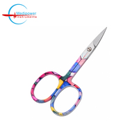 Ciseaux professionnels pour cuticules, courbés, recouverts de papier, lame de précision tranchante, manucure, pédicure, instrument de soin de beauté