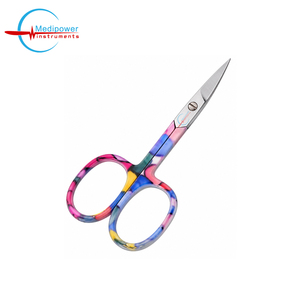 Ciseaux professionnels pour cuticules, courbés, recouverts de papier, lame de précision tranchante, manucure, pédicure, instrument de soin de beauté - Product Image 3