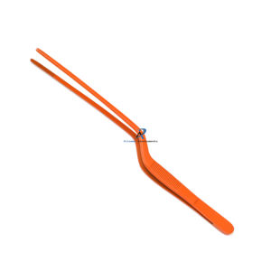 Pince de cuisine professionnelle de 20 cm, rouge, en acier inoxydable antiadhésif, avec revêtement de précision, pour cuisine et barbecue - Product Image 6