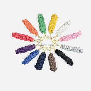 Extra <b>Thick</b> Heavy Duty Nylon Horse Lead <b>Rope</b> with Durable Trigger Brass Clip All Colors and Sizes Available - Product Image 2