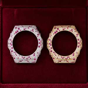 Boîtier de montre GA2100 serti de diamants Moissanite VVS couleur D, accessoires de montre pour hommes et femmes, bijoux Hip Hop - Product Image 2