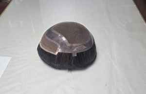 Taz Hair BD Prótesis Capilar de Cabello Humano Remy Indio con Onda Natural y Frente de Encaje, Calidad Premium - Product Image 6