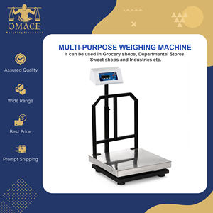 Báscula Digital Comercial de Plataforma de Acero Inoxidable ACE Ampliamente Utilizada, Capacidad de 200 kg, Indicación de Tara y Sobrecarga, Directo de Fábrica - Product Image 6