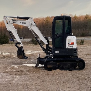 Mini-excavatrice Bobcat E50 E45 5 tonnes d'origine américaine avec moteur, boîte de vitesses et pompe avancés pour une productivité maximale. - Product Image 6