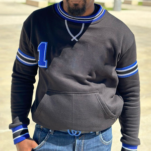 เสื้อสเวตเชิ้ตปักลาย Phi Beta Sigma สีขาว คอวี แขนยาว ทรงปกติ ผ้าฝ้าย สำหรับผู้ชาย - Product Image 6