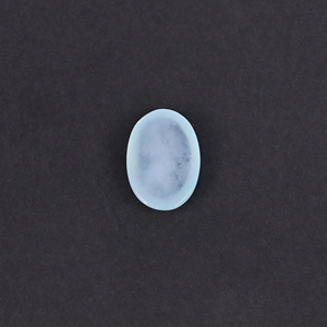 Aigue-marine naturelle 8,8 carats 17x12mm forme ovale pierre précieuse non montée - Product Image 5