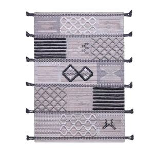 Tapis tissé en coton taille personnalisée tissage plat design classique pour la décoration d'événements hôtels commandes en gros fournisseurs orientés vers l'exportation en gros - Product Image 1