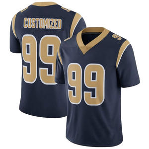 Maillot de football américain premium pour hommes, tenue d'équipe personnalisée, uniforme sportif par sublimation, maillot d'entraînement de football - Product Image 3