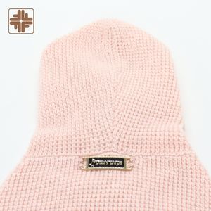 Taiwan Made Classic Modern 100% Organic Cotton Solid Color Knit <b>Dog</b> <b>Hoodie</b> Sweater-Spring Season Washable - Product Image 5