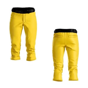 Uniforme de Béisbol para Hombre, Amarillo y Naranja, Ropa Deportiva de Tela Suave, Cómoda para Entrenamiento, Nuevo Diseño - Product Image 3