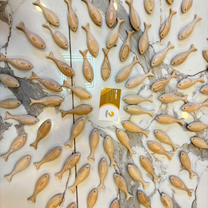 Vietnam Wooden Fish Decor Handmade Natural Wood Fish Sculpture Eco-Friendly Home Decoration Export Supplier - Product Image 6
