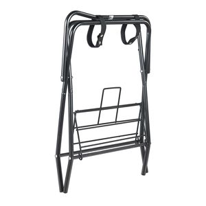 Set di 2 Porta-Coperte per Cavalli Pieghevoli Resistenti 28 X 19 X 37.5, Supporto Portatile Autoportante in Acciaio, Accessori Equestri - Product Image 5