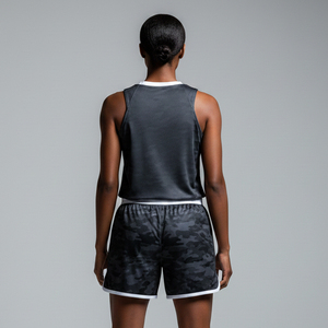 Ensemble short et maillot de basket sublimé, couleur et taille personnalisées, tailles plus, uniformes de basket pour équipes professionnelles - Product Image 3