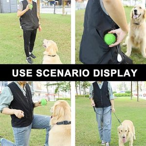 Softshell <b>dog</b> handling vest Modern design <b>dog</b> vest Zip pockets for <b>dog</b> handling Carabiner hook for outdoor use - Product Image 4