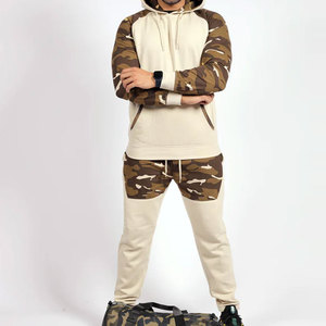 Ensemble de survêtement pour hommes, production en gros, avec logo personnalisé, pour le jogging, l'entraînement professionnel en salle de sport, vêtements de sport respirants - Product Image 2