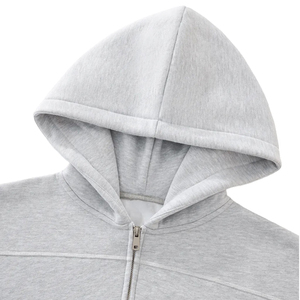 Customized Pullover <b>Hoodie</b> Cotton Fleece Casual Streetwear Men Women Unisex DTG Printing DTF Printing OEM Supplier - Product Image 3