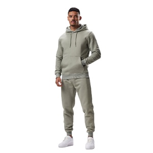 OEM Wholesale <b>Men's</b> Custom Sweatsuit 100% Polyester Breathable Jogging Suits Autumn High Quality Made in Pakistan - Product Image 1