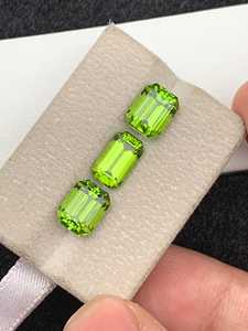 Natural <b>Peridot</b> Green Faceted Gemstone Matching Stones Loose For Jewelry Making <b>Ring</b> Pendant Necklace Crystal - Product Image 5