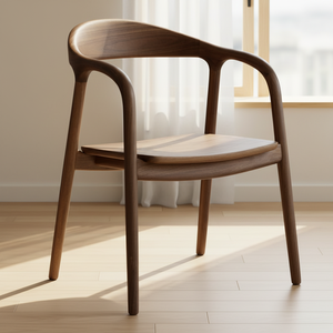 Chaise de salle à manger en bois, chaise de café décontractée, <span class=keywords><strong>fauteuil</strong></span> simple, chaise de bureau, vente en gros, mobilier nordique solide, mobilier moderne en bois - Product Image 1