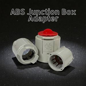 Conector de Conducto Eléctrico Patentado que Ahorra Trabajo, con Superficie Lisa, Material ABS, de 1/2"-2" - Product Image 1