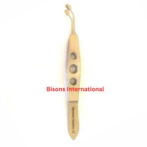 Pinzas Oftálmicas Manuales BISONS Collins Expressor de Acero Inoxidable para Extracción de Glándulas de Meibomio, Instrumento Quirúrgico - Product Image 4