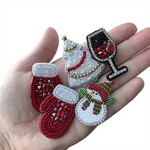 Beaded Handmade Full Color Modern Hanging Christmas <b>Tree</b> Ornaments-High Quality & Environment-Friendly - Product Image 4