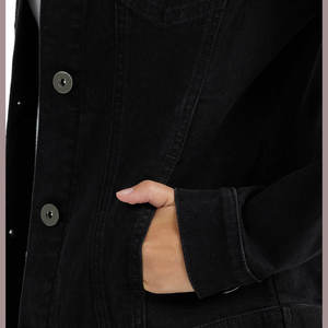 Eco-friendly Windproof Wholesale Women Cropped <b>Denim</b> <b>Jacket</b> <b>Custom</b> <b>Denim</b> <b>Jacket</b> Manufacturer Plus Size <b>Denim</b> <b>Jacket</b> - Product Image 6