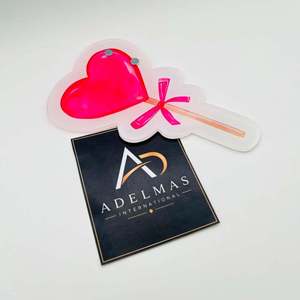 Custom Reusable Heart Shape Acrylic <b>Magnetic</b> Eyelash Extension Beauty Tool Tiles with Private Label Option - Product Image 5