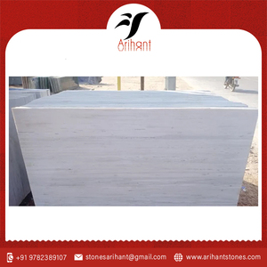 High Strength Indian White <b>Marble</b> Slabs for Flooring, Wall Panels, and Decorative Applications - Product Image 6