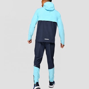 Conjunto Deportivo Unisex de Invierno, Chaqueta Cortavientos Ligera, Pantalones Deportivos Impermeables de Secado Rápido, Sudadera con Capucha, Ropa Deportiva para Entrenamiento - Product Image 6