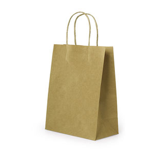 Custom Eco Friendly Reusable Kraft Paper Shopping <b>Bags</b> with Paper Handles Fancy <b>Gift</b> Packaging for Business Supermarkets - Product Image 2