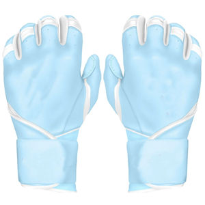 Custom Long Cuff Batting <b>Baseball</b> <b>Gloves</b> Eco-Friendly Durable Lightweight Genuine Leather Full Finger Hook Loop Closure Unisex - Product Image 4