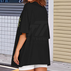 T-shirts oversize pour femmes, coupe athlétique haute performance, coutures ergonomiques, mobilité améliorée pour les femmes modernes - Product Image 6