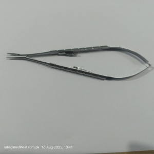 Pinces à suture Castroviejo incurvées de qualité supérieure, en acier inoxydable allemand, porte-aiguilles Castroviejo - Product Image 3