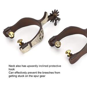 เดือยขี่ม้าคุณภาพสูงสำหรับรองเท้าบูทคาวบอย ทำจากสแตนเลส รับสั่งทำพิเศษ ผลิตภัณฑ์สำหรับม้า - Product Image 2