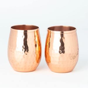 Botella de agua de cobre, botella de cobre martillado, artículos de bebida de cobre puro, jarra de cobre, juego de vasos de cobre, almacenamiento ayurvédico para la salud - Product Image 2