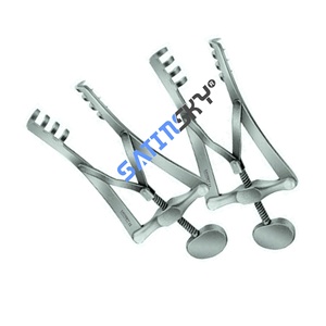 Instrumento Ortopédico de Alta Calidad, Cuchillas de 10x13 mm, 3.25 Pulgadas, Acero Inoxidable Alemán, Retractor Manual de Alambre con Resorte, No Magnético - Product Image 6