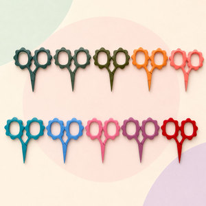 Wholesale Colorful Flower Embroidery <b>Scissors</b> Stainless Steel Fine Tip <b>Sewing</b> <b>Scissors</b> - Product Image 1